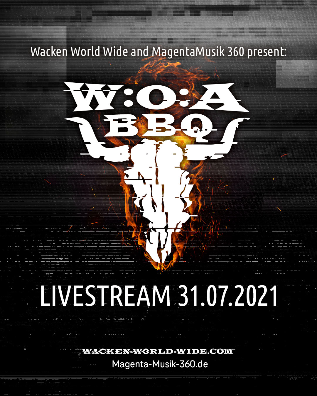 Wacken World Wide und MagentaMusik 360 präsentieren W:O:A BBQ