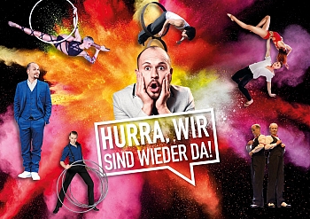 Varieté et cetera Bochum – Hurra, wir sind wieder da Show bis 07.11.2021