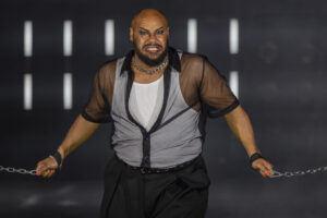 Gewinner des Zuschauerpreises Bad Hersfelder Festspiele, Simon Zigah auf der Bühne