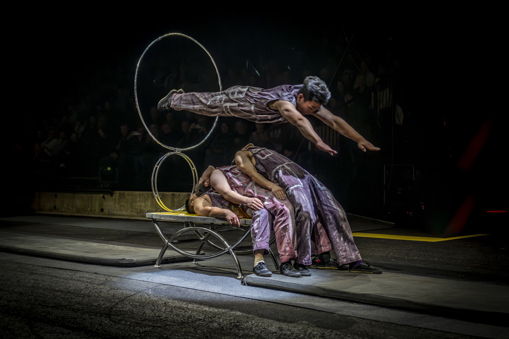 Flic Flac Duisburg Reifensprünge der Dezhou Troupe