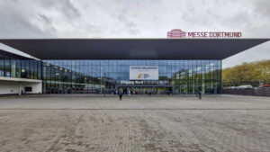 Die Messe Dortmund Eingang Nord