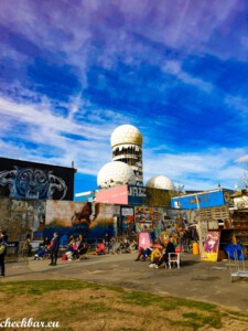 Die Abhöranlage auf dem Teufelsberg in Berlin